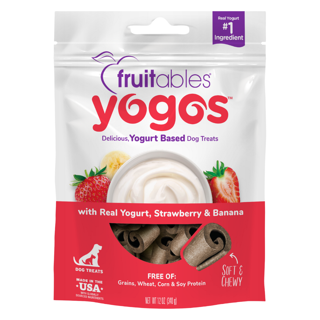 Fruitables greek dog store treats